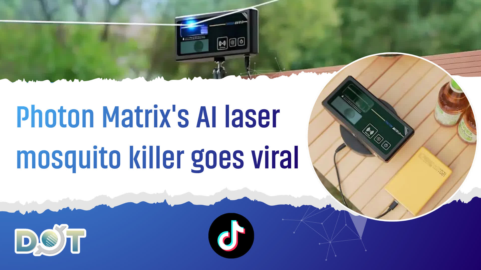 Frontier | Chinese company Photon Matrix's AI laser mosquito killer goes viral
