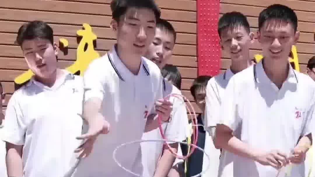 Watch This | Fun and games help Hebei students ease pressure before Gaokao
