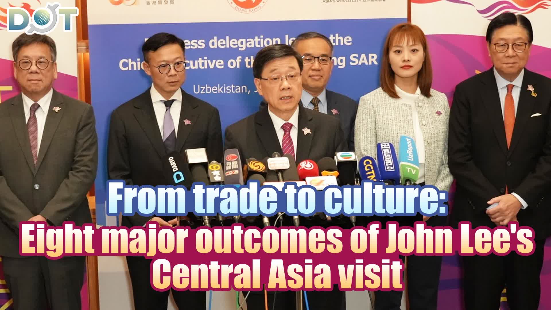 From trade to culture: Eight major outcomes of John Lee's Central Asia visit