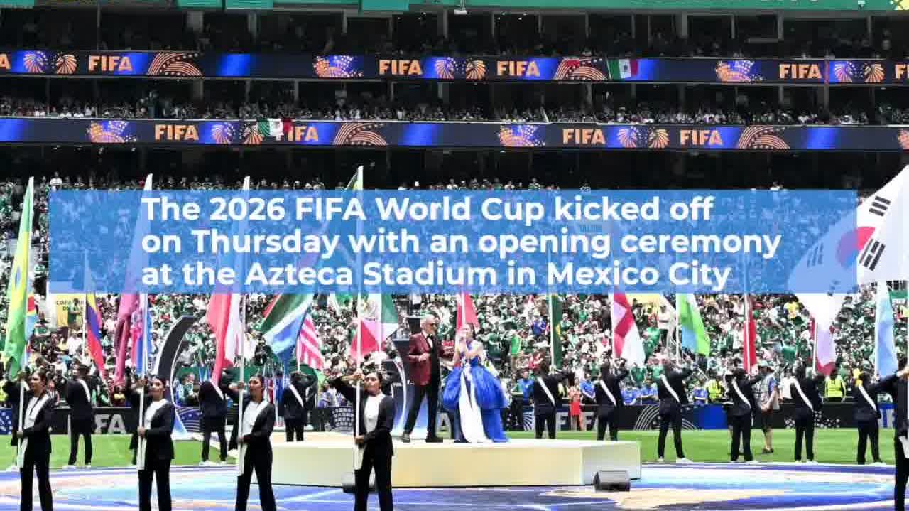 Watch This | 2026 FIFA World Cup kicks off in Mexico City
