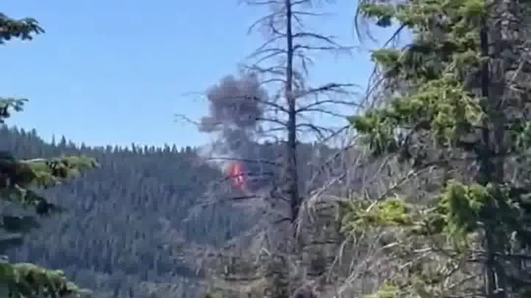 Watch This | US military 'Super Hornet' fighter jet crashes in Washington State