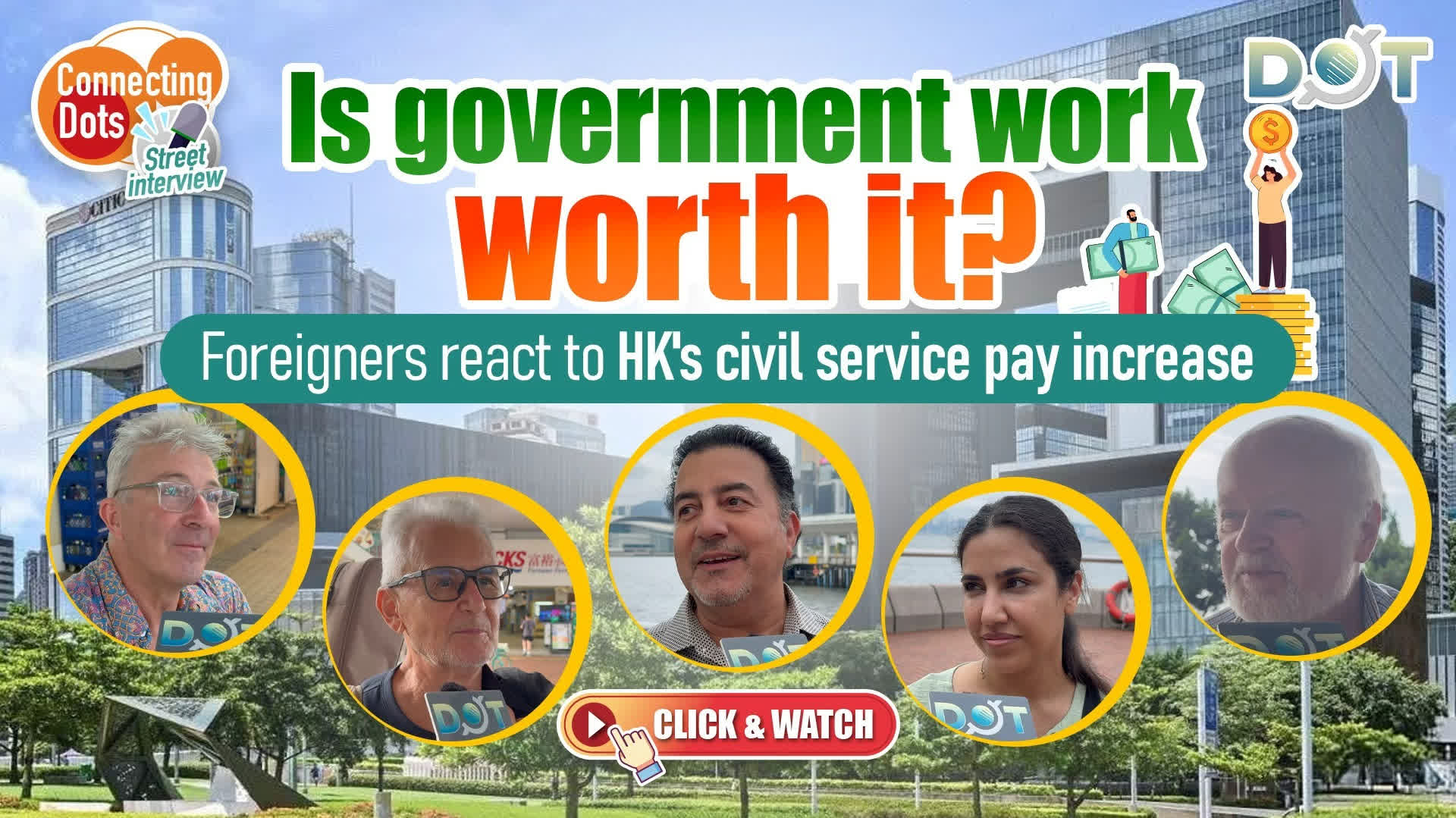 Connecting Dots | Is govt work worth it? Foreigners react to HK's civil service pay increase
