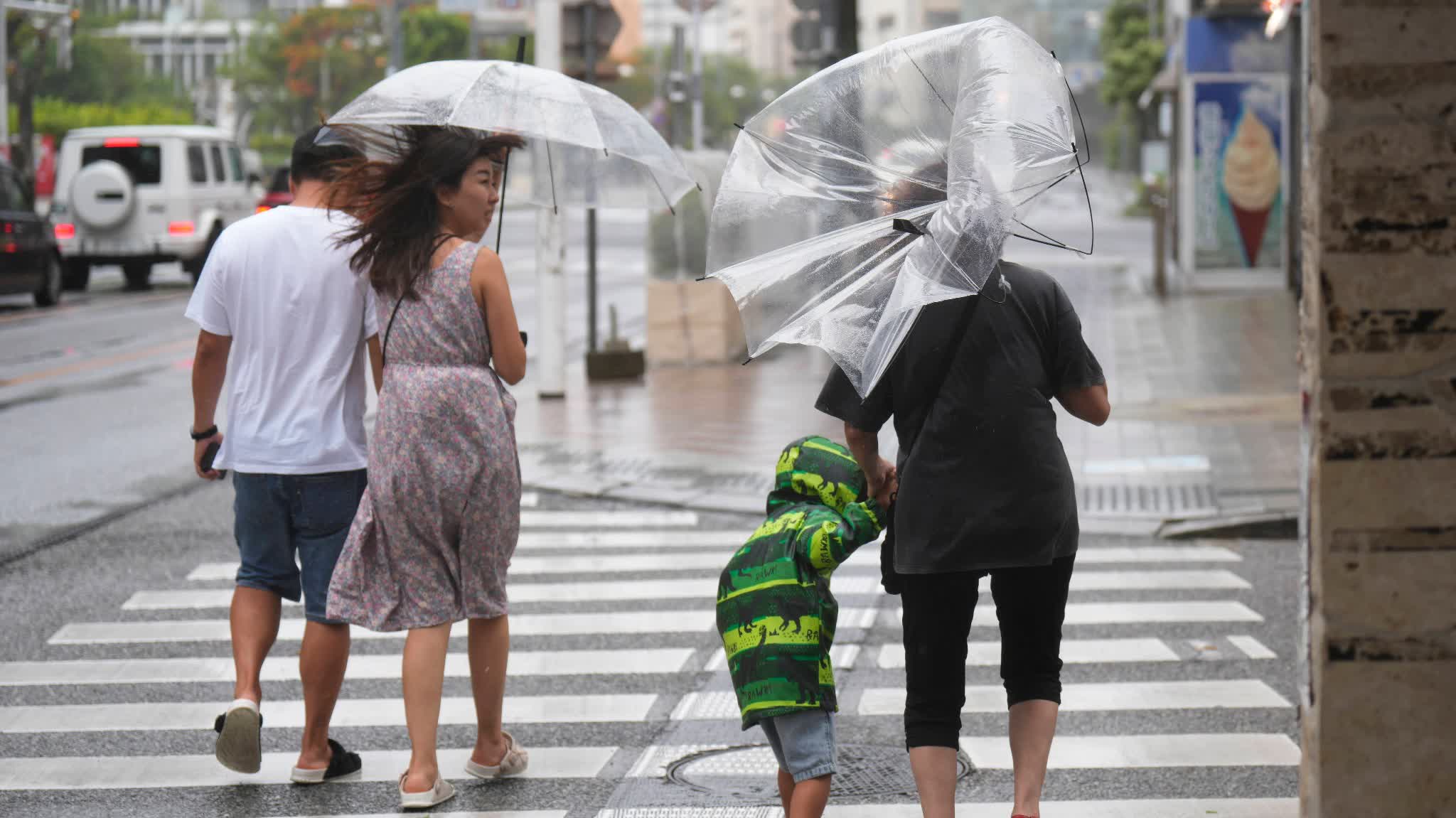 Japan weather agency warns of rain-caused disasters as heavy downpours batter Kyushu