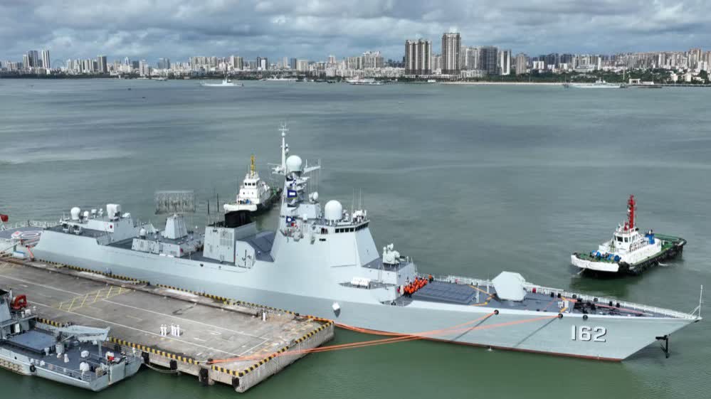 PLA Navy task group departs for HK ahead of public open days
