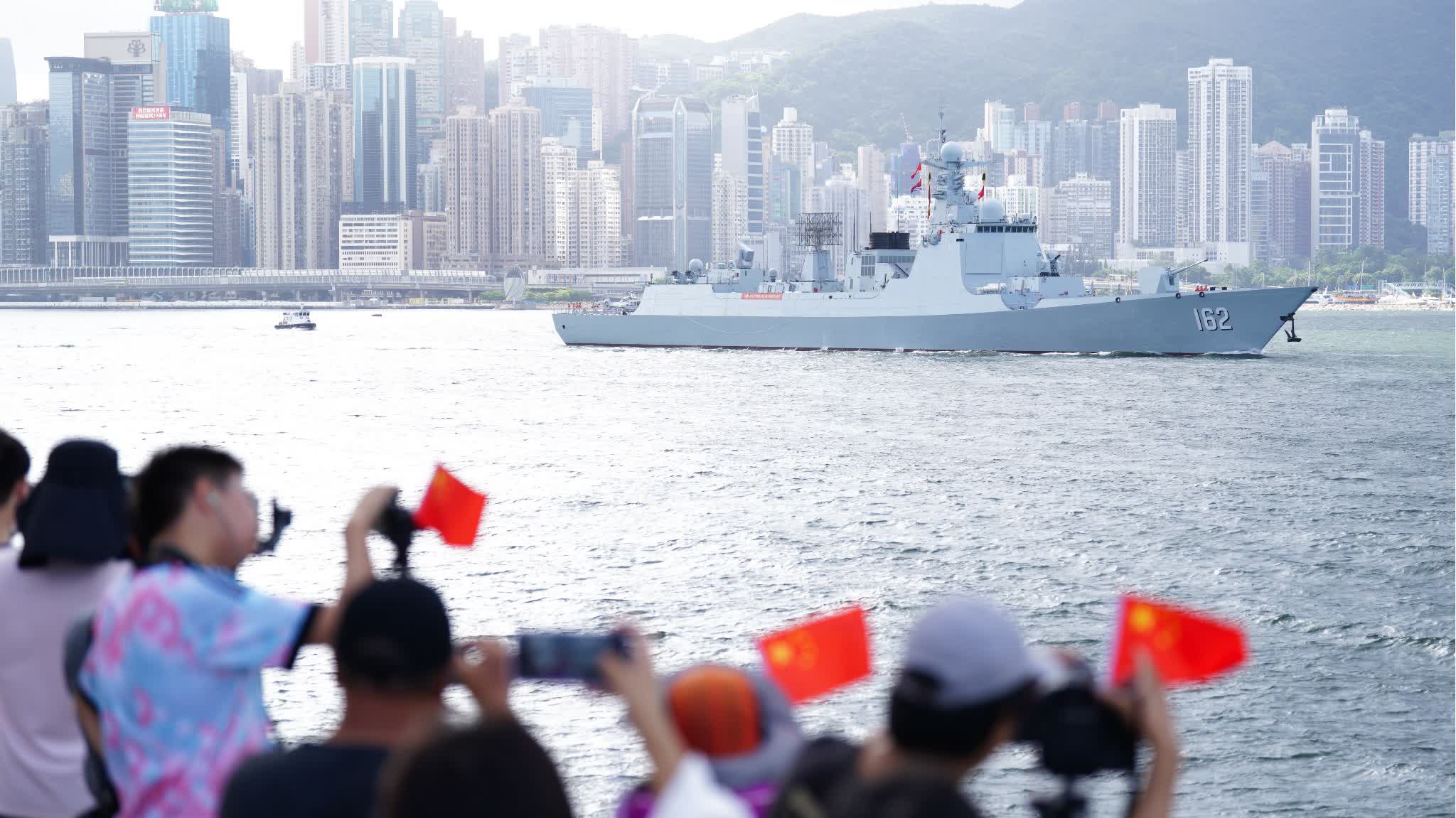 Watch This | PLA navy ships arrive in HK