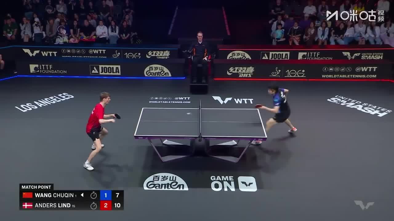 Wang Chuqin upset by Anders Lind, crashes out in round of 16 at WTT US Smash