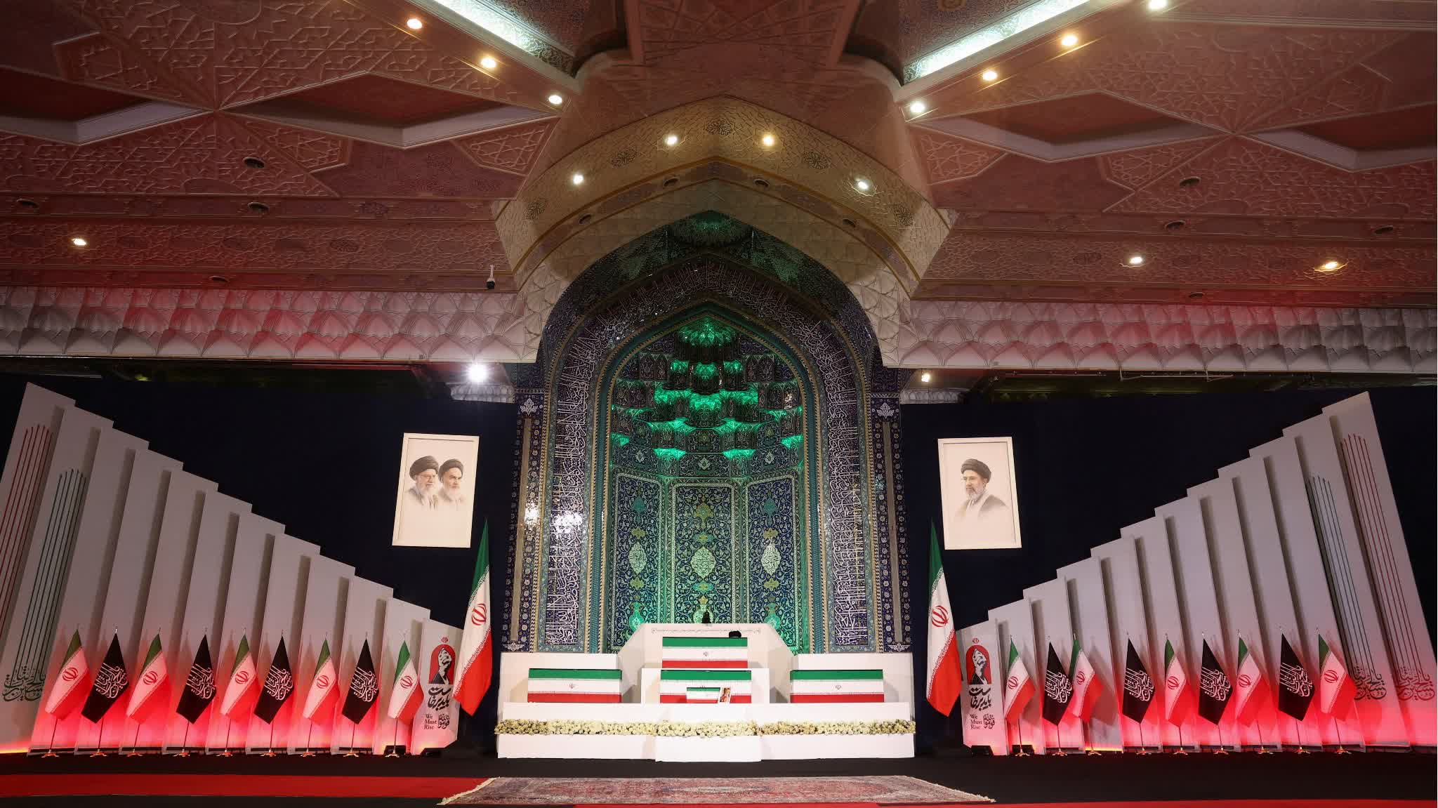 Iran holds farewell ceremony for late supreme leader Ali Khamenei