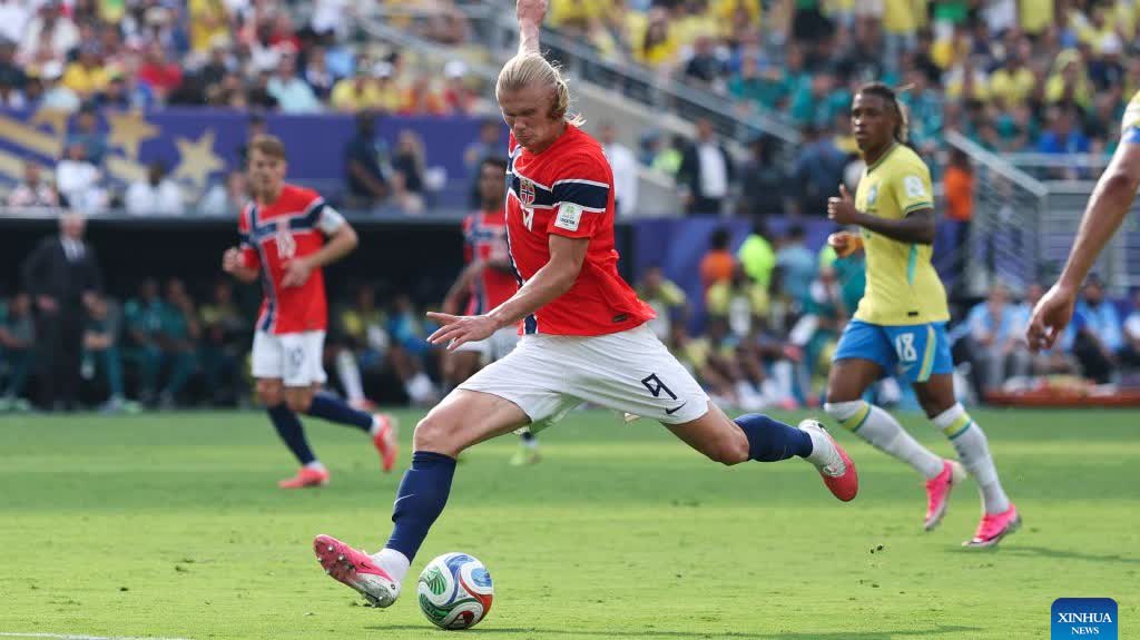Haaland double knocks out Brazil as Norway reach first World Cup quarterfinal