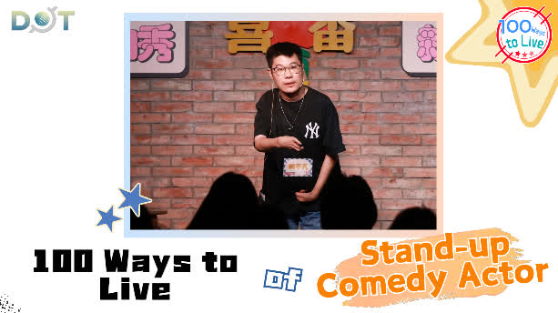 100 Ways To Live | Stand-up comedian Fan Bufan writes his life's saga with three fingers