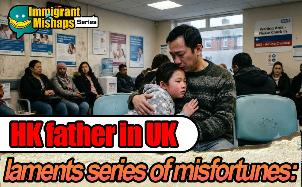 Immigrant Mishaps Series | HK father in UK laments series of misfortunes: 'Not really suitable for us'