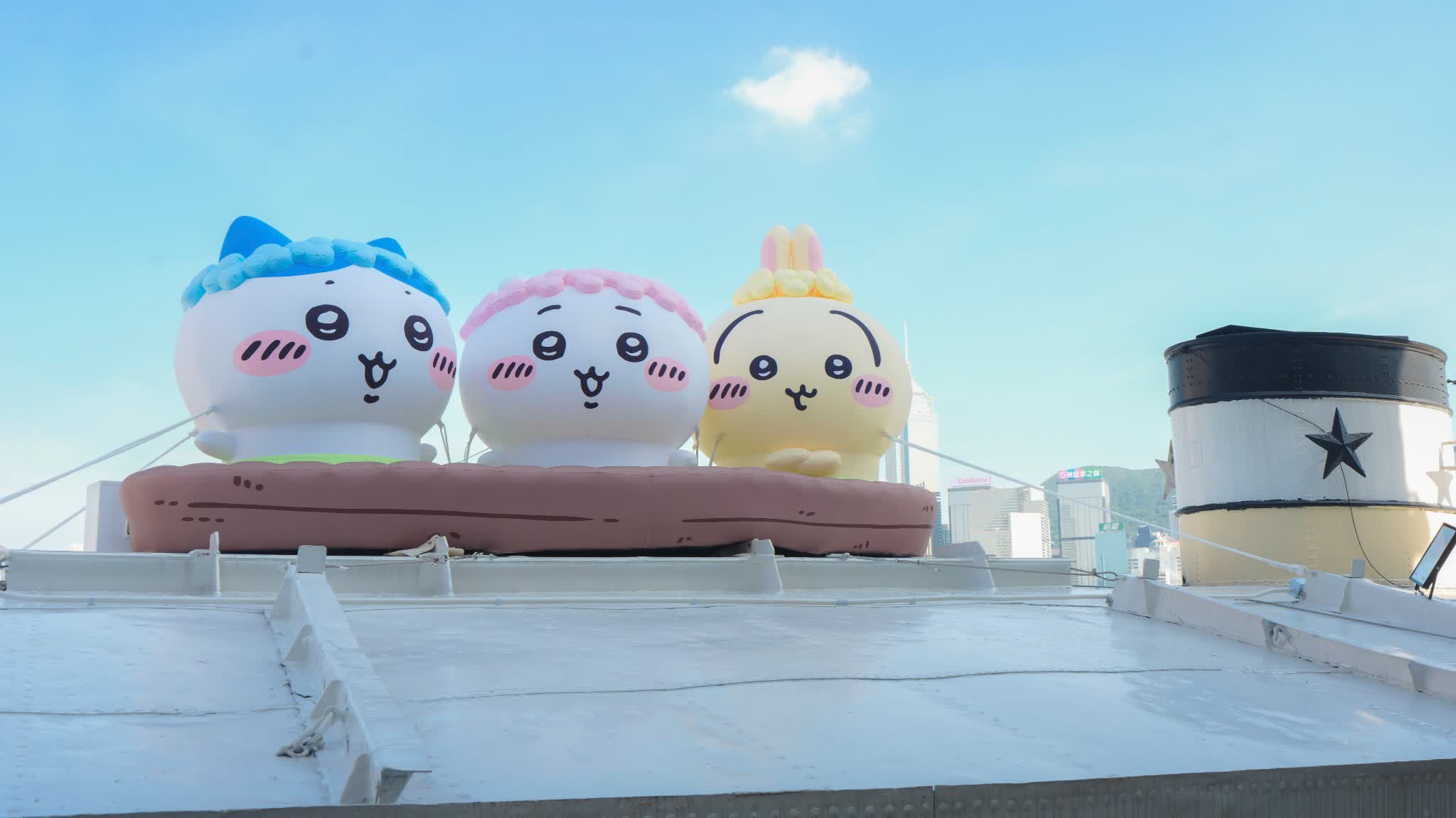 Chiikawa x Star Ferry launches today: Pose with cutie as sailing through Victoria Harbour