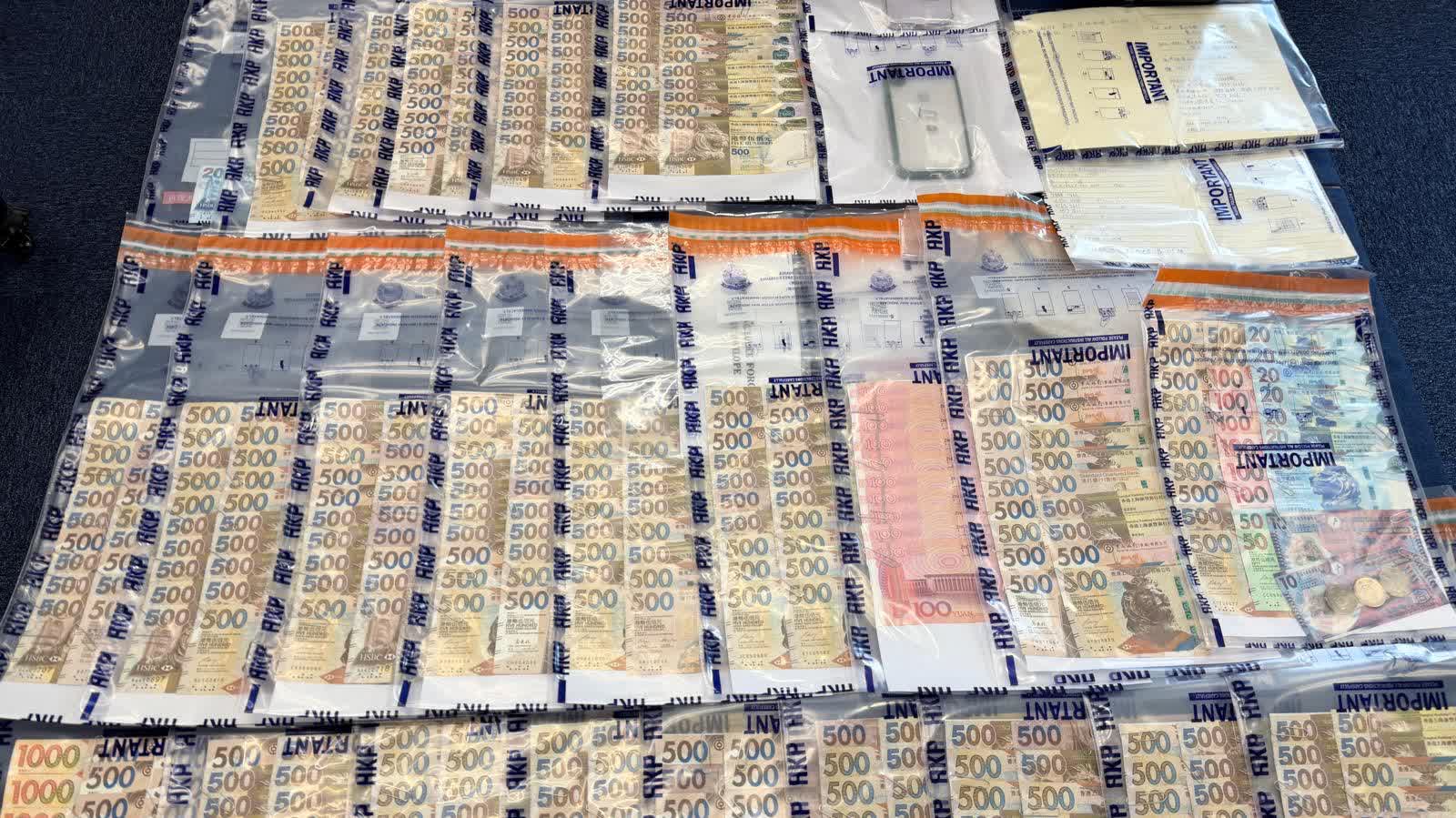 Scam syndicate lures Southeast Asians for HK fraud collections: Police arrest 17, seize HK$3.67 mn cash