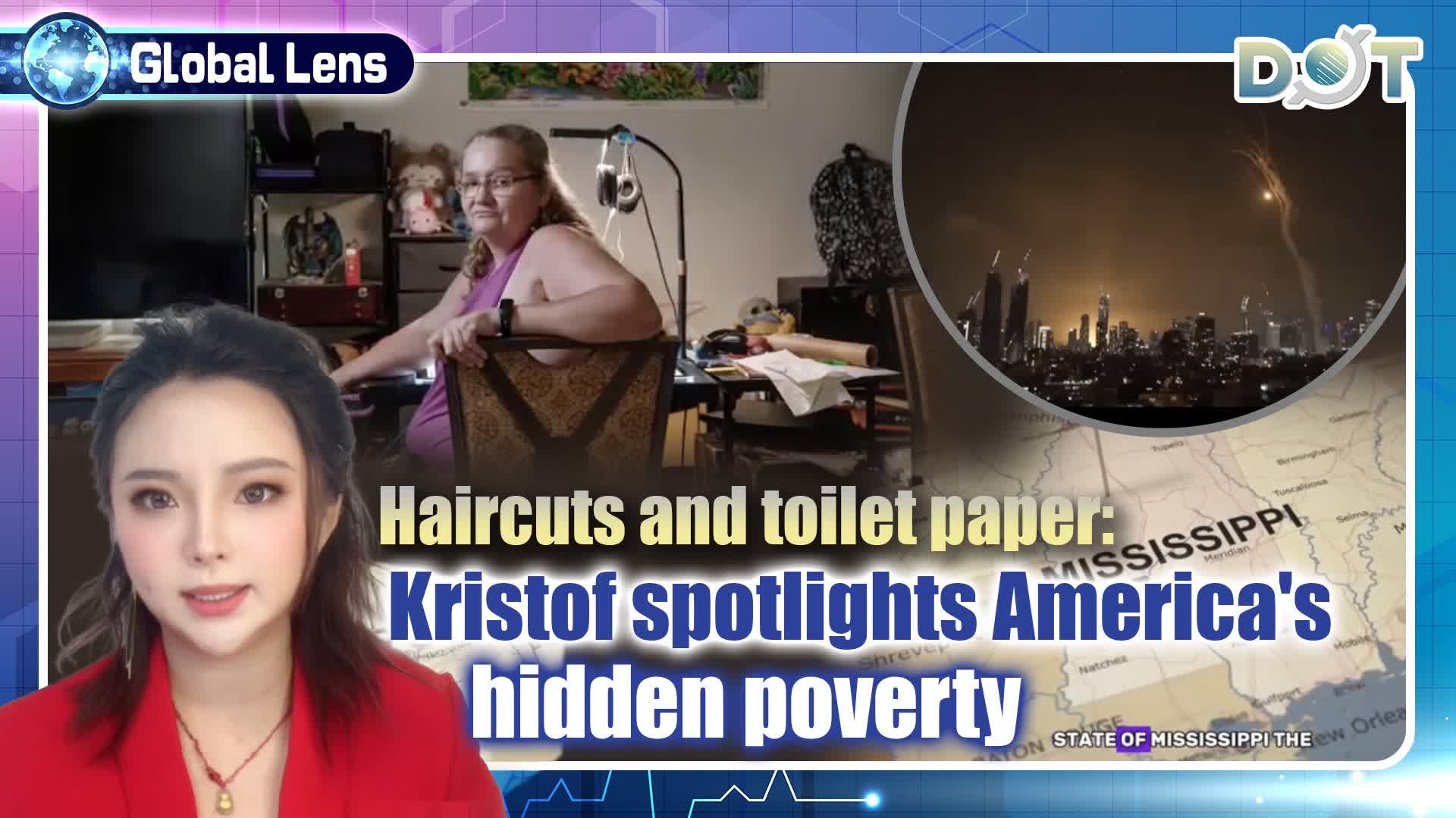 Global Lens | Haircuts and toilet paper: Kristof spotlights America's hidden poverty