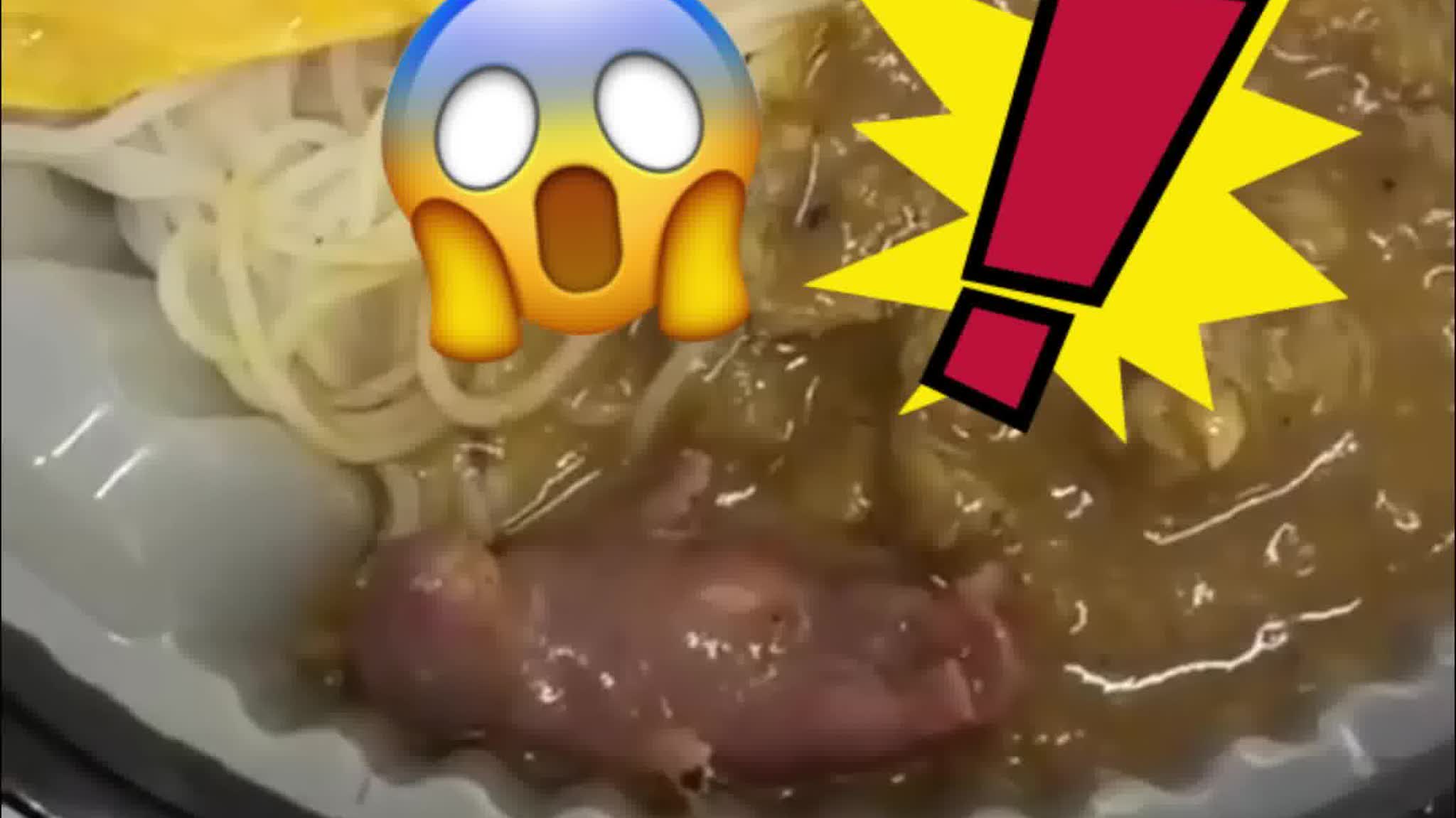 Watch This | Extra protein: Live baby mouse found in takeout in HK