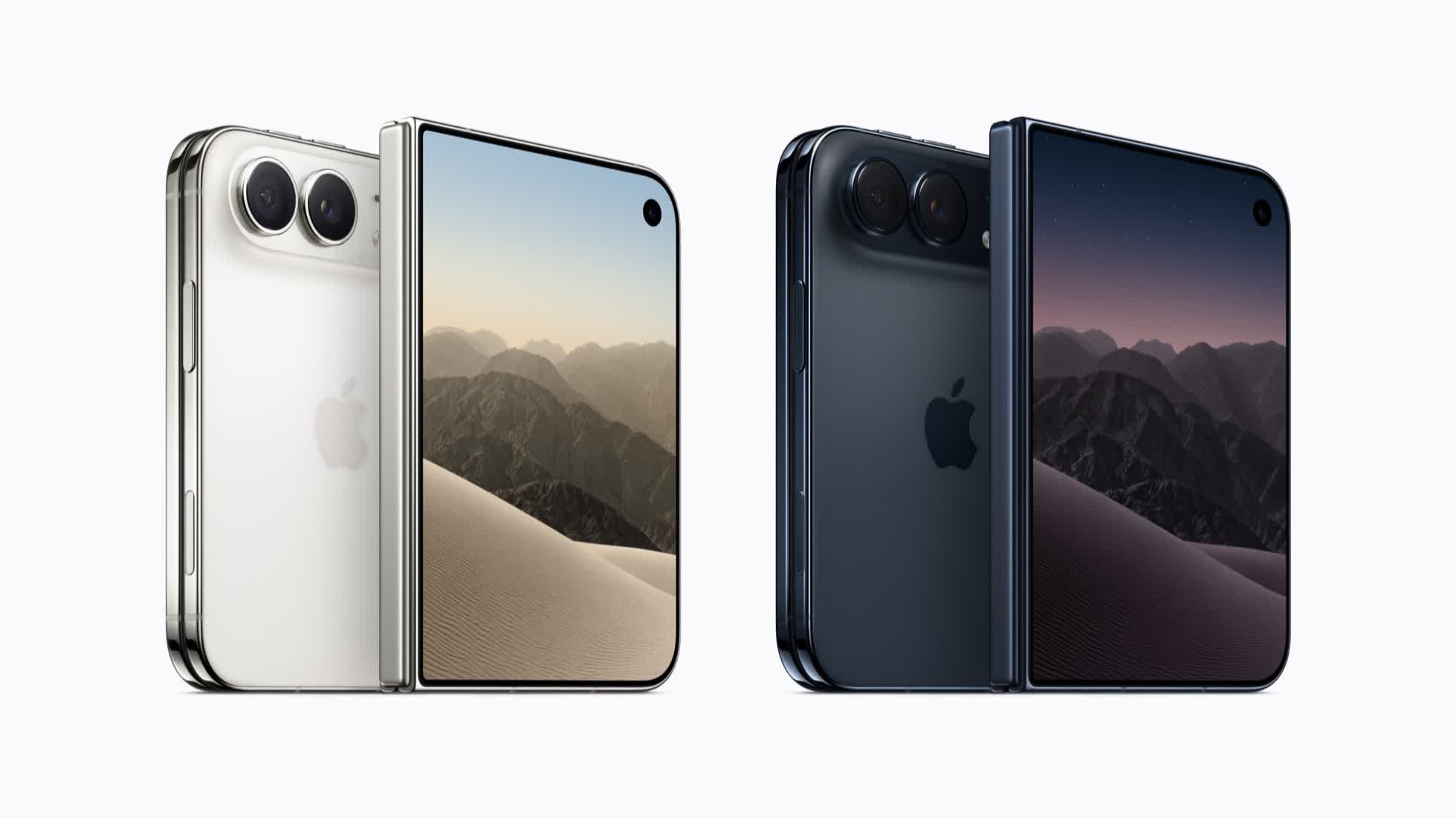 Largest screen ever! Apple unveils first foldable iPhone Duo, priced from HK$17,499