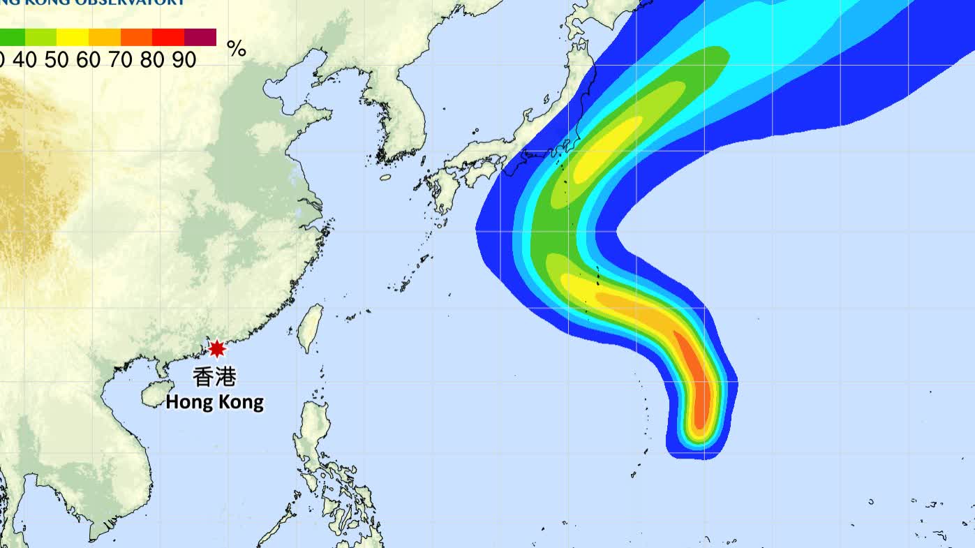 Typhoon Dujuan forms over Pacific and heads towards Japan, no impact expected on China's coastal waters