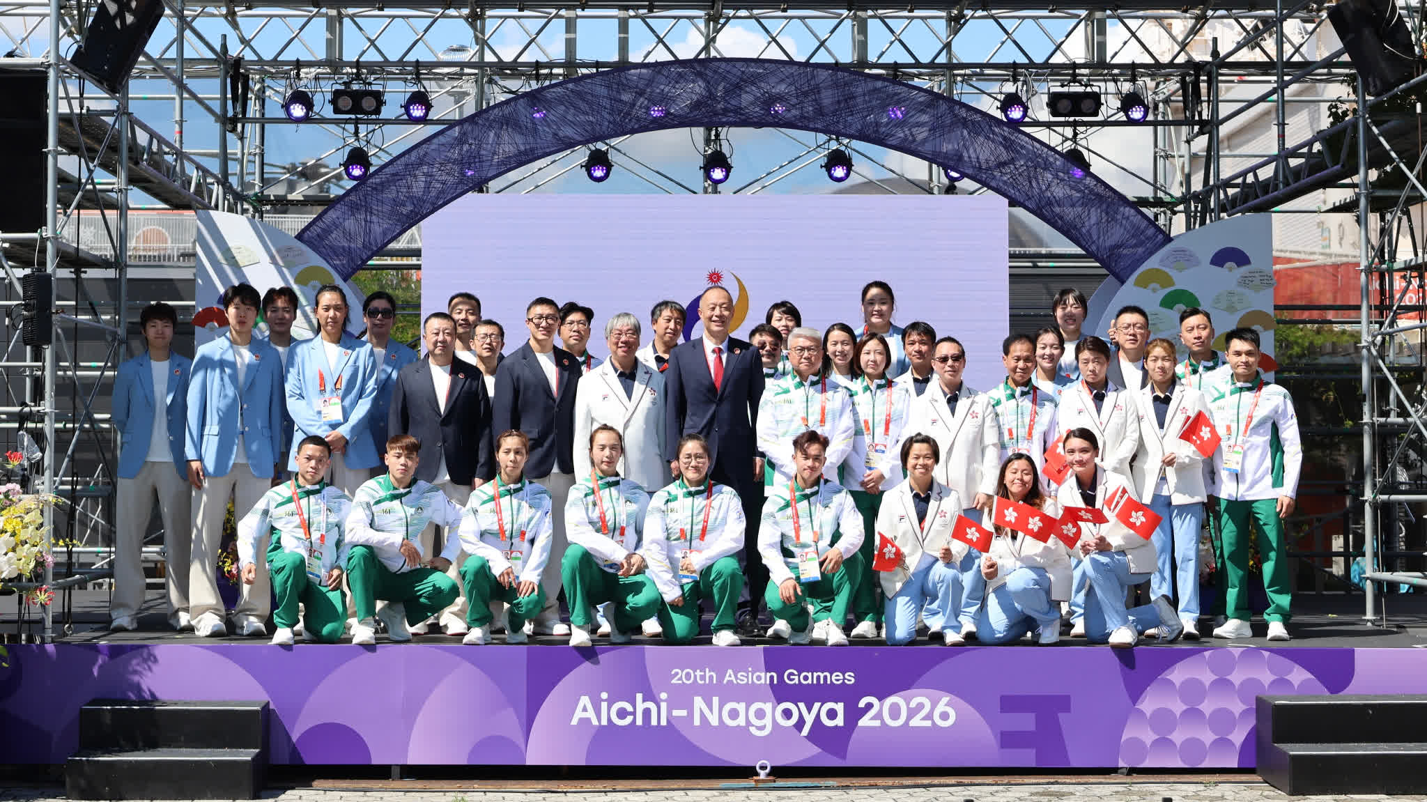 Nagoya Asian Games opening ceremony set for today as Ivan Yang, Lydia Sham named HK flag bearers