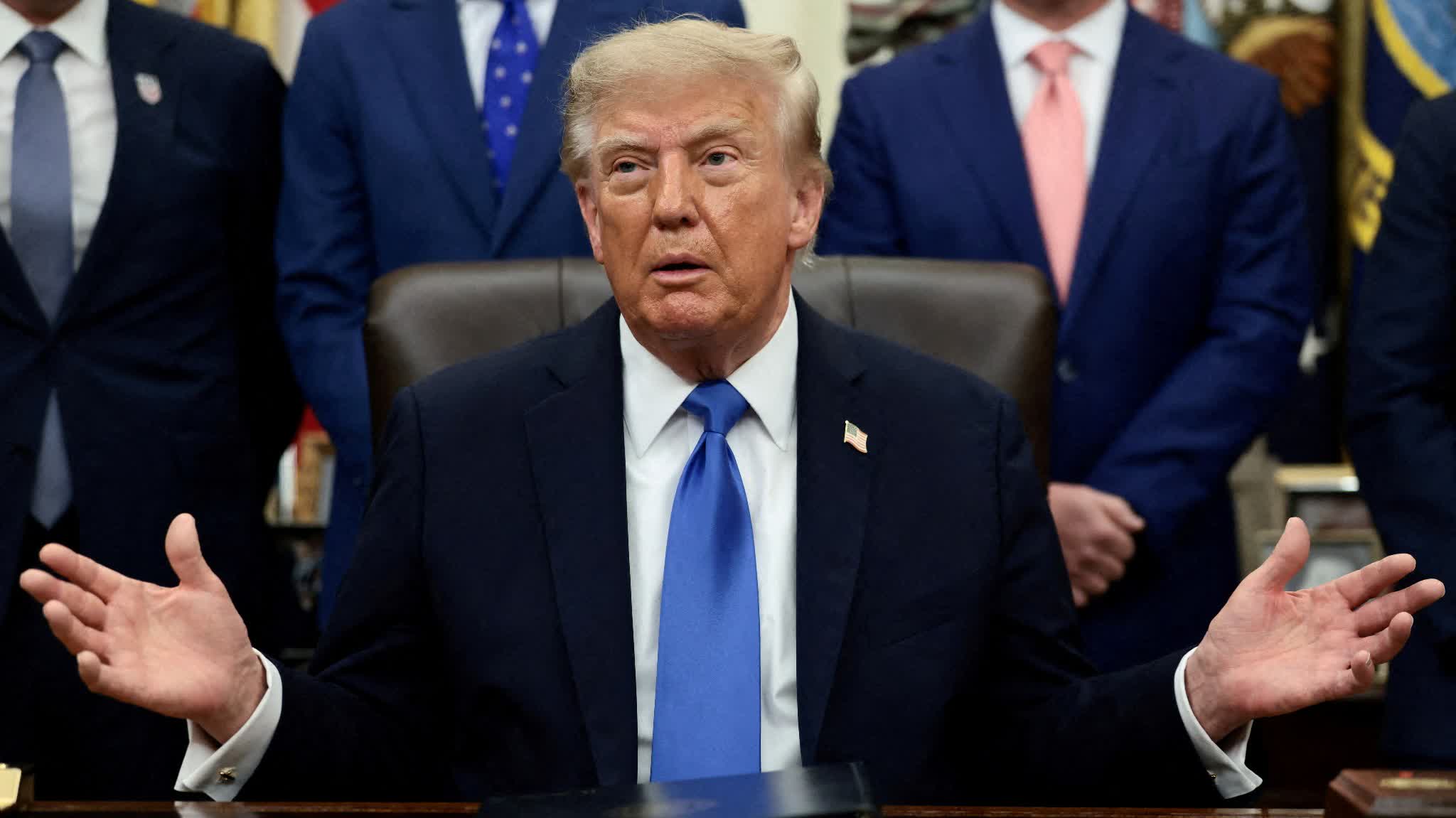 Trump says to form 'AI force' citing next industrial revolution