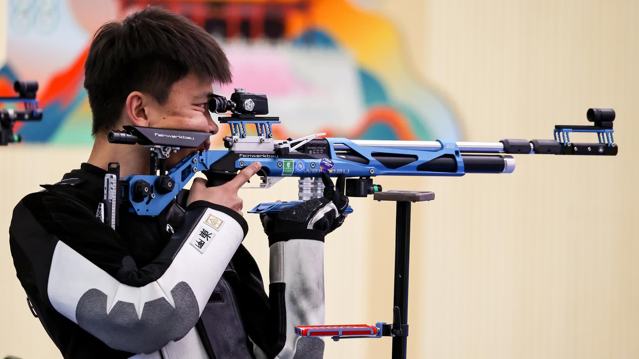 Asian Games | China breaks world record in men's 10m air rifle team event