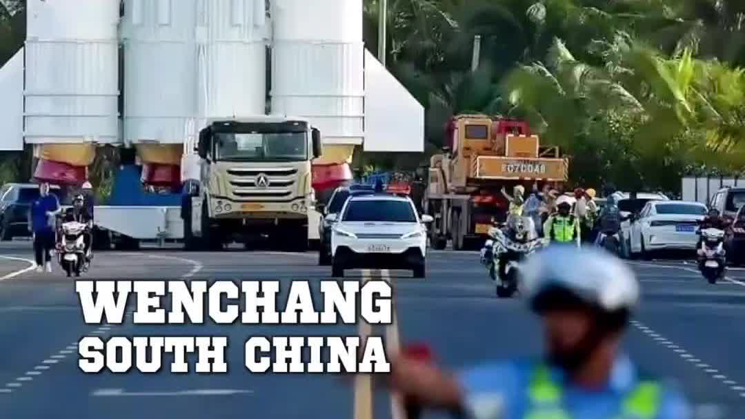 Watch This | Chinese Long March-8A rocket's vertical transfer