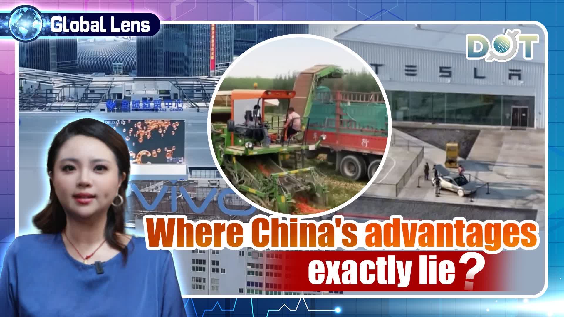 Global Lens | Where China's advantages exactly lie?