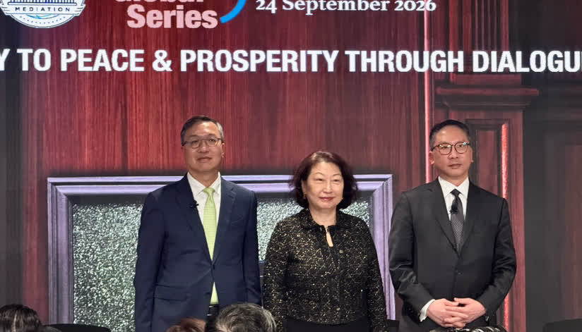 IOMed kicks off Global Series in HK: Three Secretaries for Justice trace the city's mediation journey