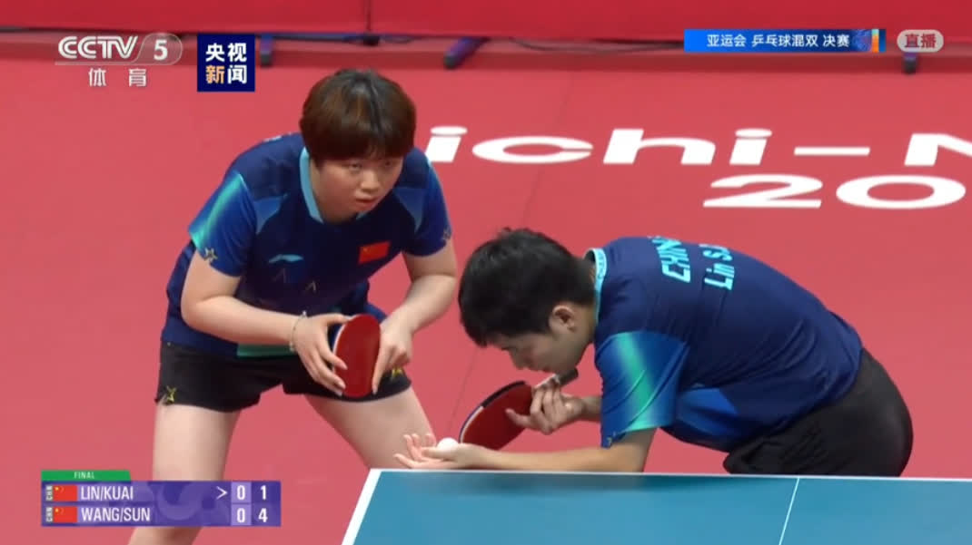 Asian Games | Lin Shidong/Kuai Man win gold, Wang Chuqin/Sun Yingsha take silver: China sweeps mixed doubles gold and silver