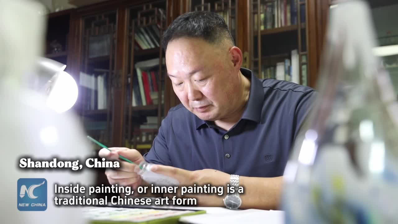 Watch This | A world in a tiny bottle: The art of Lu School of Inside Painting