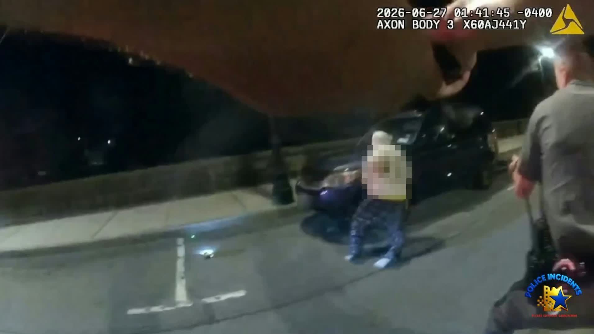 New York teen seeking to jump from overpass dies after police fire at least 10 shots when he comes down