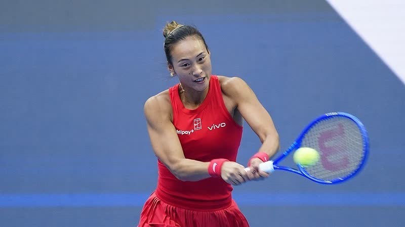 China Open: Zheng Qinwen to face Mertens for final spot tonight