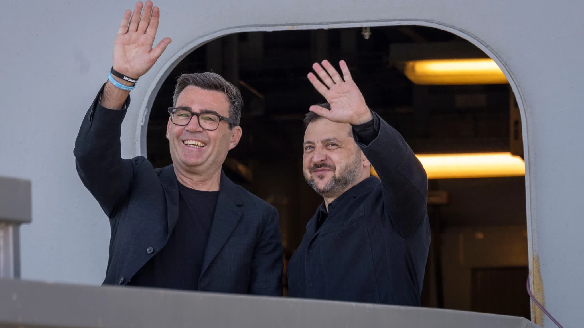 British PM reiterates solidarity with Zelensky amid U.S.-Ukraine tensions