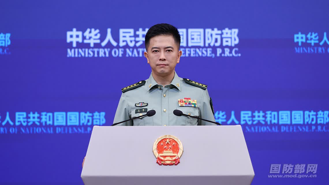 Taiwan leader's speech exposes him as threat to peace: mainland defense spokesperson