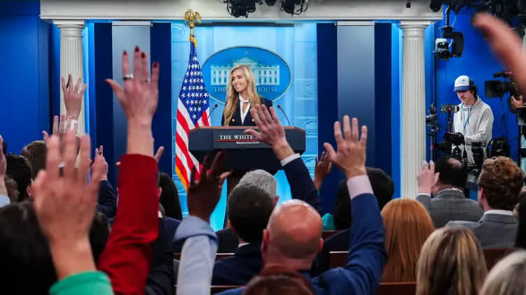 White House press secretary out after less than a week