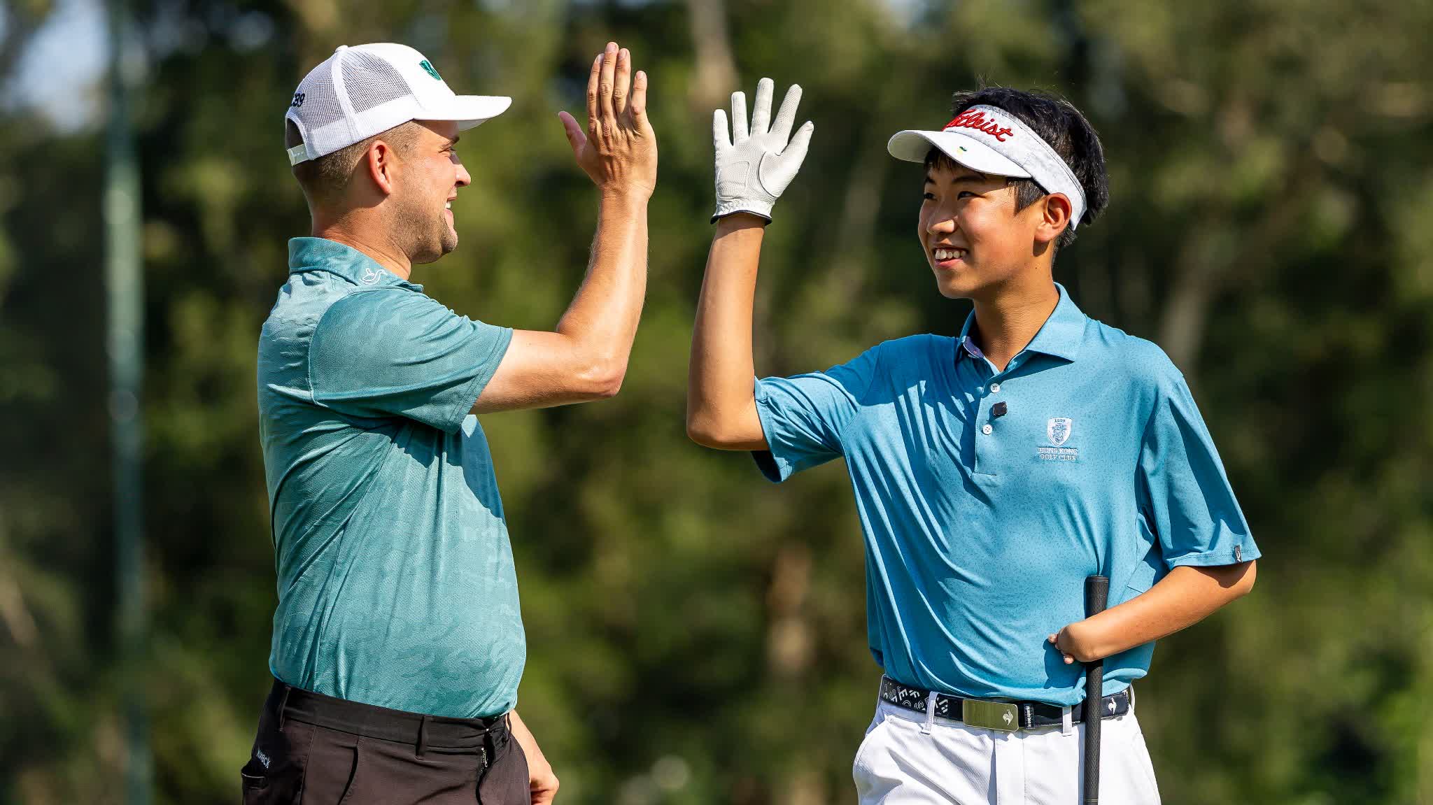 Two inspiring golfers reunite at LHKO 2026