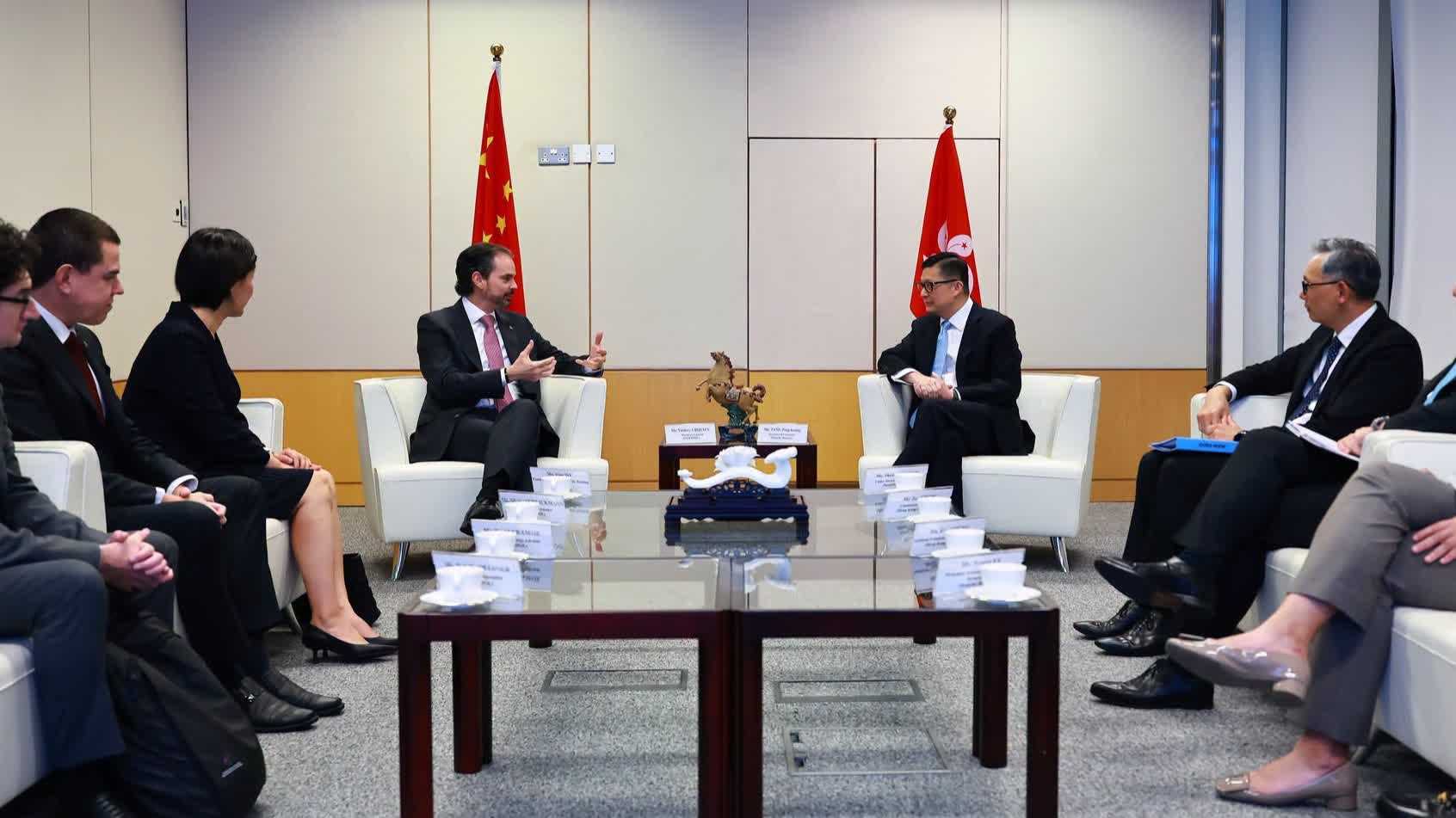 INTERPOL General Assembly to be held in HK on Nov 30: Chris Tang hopes to showcase city's strength and vitality to the world
