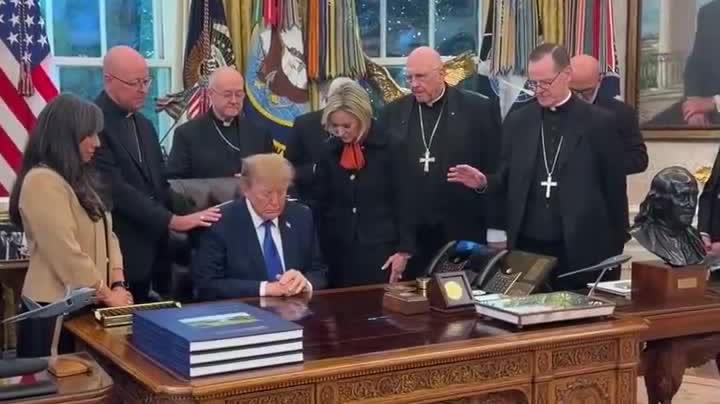Watch This | Casting spell again? Trump invites bishops to pray for him ahead of midterm elections