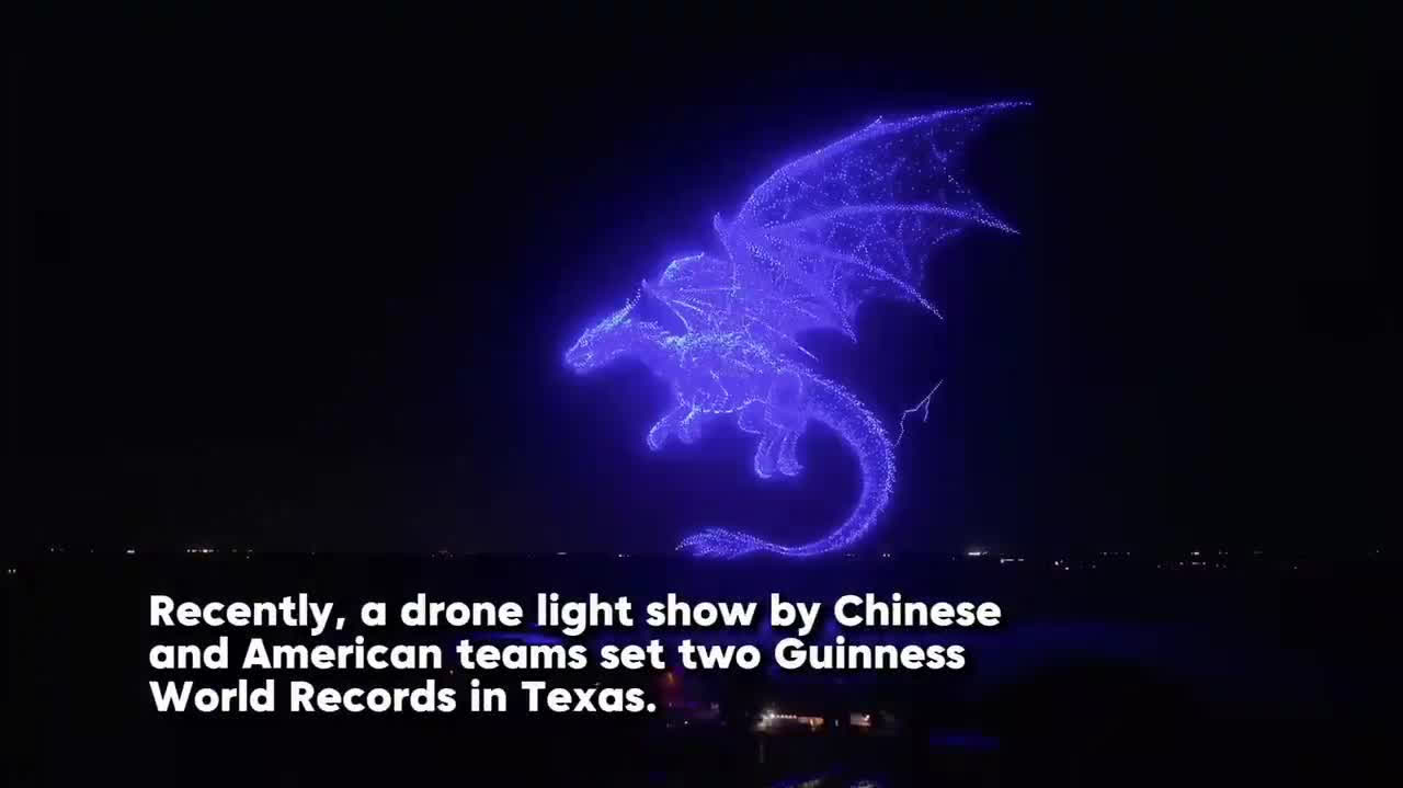 Watch This | China-US joint drone show sets Guinness World Records