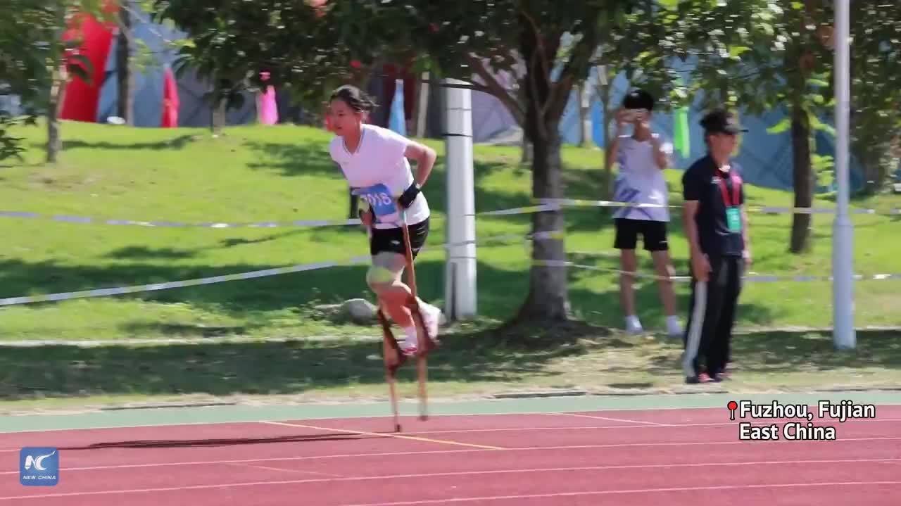 Chinese traditional sports in action