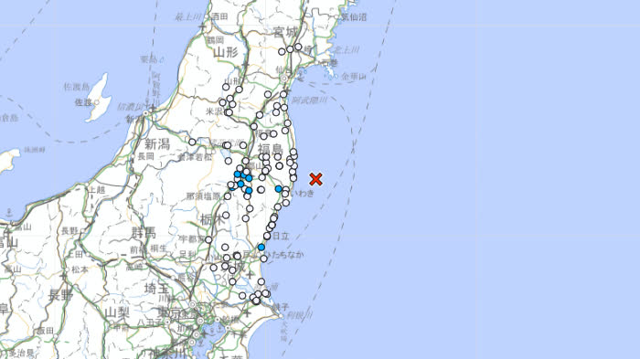 Magnitude 4.6 quake hits off Fukushima: Max seismic intensity 3